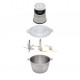 Picadora 4 cuchillas 500w 1.8lt.