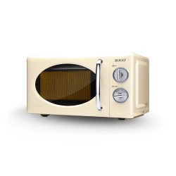 Microondas retro 700w beige