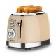 Tostador Retro 850w beige