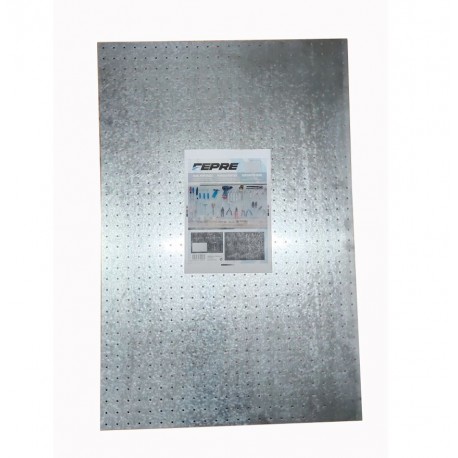 Panel perforado galvanizado 90x60cm