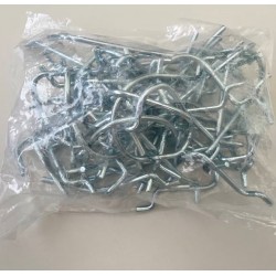 Ganchos para panel perforado 40uds