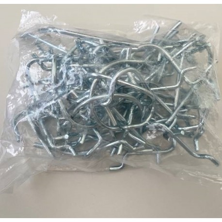 Ganchos para panel perforado 40uds