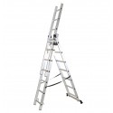 Escalera profesional aluminio 3x7 peldaños