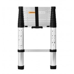 Escalera de aluminio telescópica 10 peldaños soft close