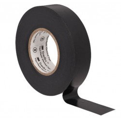 Cinta aislante 3M 25mm x 25mt negro
