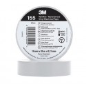 Cinta aislante 3M 19mm x 20mt blanco