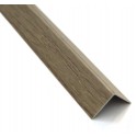 Angulo adhesivo pvc sonoma madera 260cm 20x20
