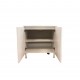 Mueble de baño Argos 2 puertas blanco brillo 60cm