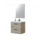 Mueble de baño suspendido Aruba roble 60cm