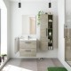 Mueble de baño suspendido Aruba roble 60cm