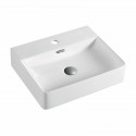 Lavabo cerámica sobre encimera NOVE 50x42cm