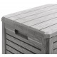Arcón de jardín 148x60x72cm Florida gris