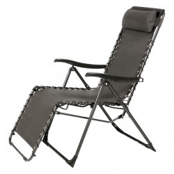 Sillón multiposiciones antracita