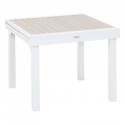 Mesa de aluminio extensible Piazza 90-180x90cm