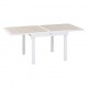 Mesa de aluminio extensible Piazza 90-180x90cm
