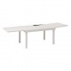 Mesa Piazza aluminio arcilla 135-270x90cm