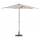 Parasol de acero 2,7 metros Soya arcilla