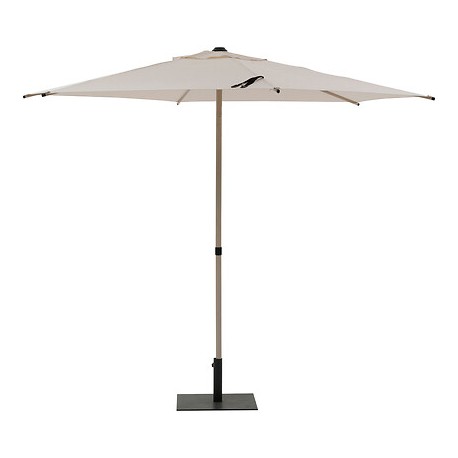 Parasol de acero 2,7 metros Soya arcilla