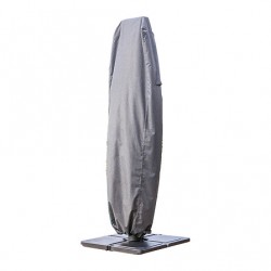 Funda parasol excéntrico 257cm pizarra