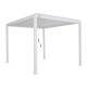 Pérgola bioclimática 4x3m blanca
