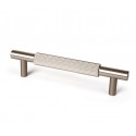 Asa aluminio estriado 128mm 2uds