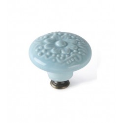 Pomo 7-E523 porcelana azul 44mm