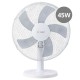 Ventilador de sobremesa 41cm blanco