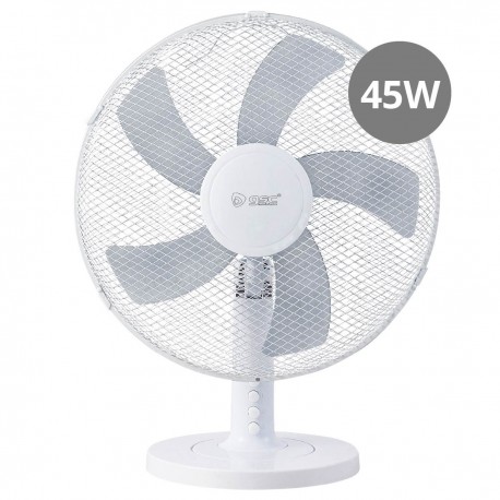 Ventilador de sobremesa 41cm blanco