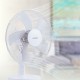 Ventilador de sobremesa 41cm blanco