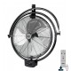 Ventilador de pared-techo industrial 50cm 120w negro