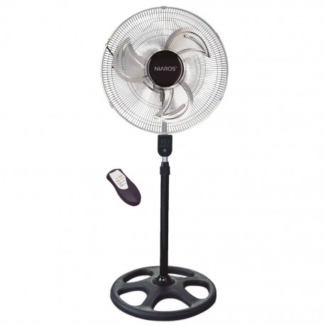 Ventilador de pie 45cm 70w con mando