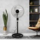Ventilador de pie 45cm 70w con mando