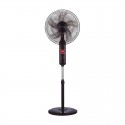 Ventilador de pie DC 43cm 30w negro