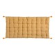 Cojín para palet 60x120cm ocre