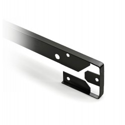 Unión para encimera negra 30mm