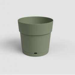 Maceta Capri con reserva 20cm verde