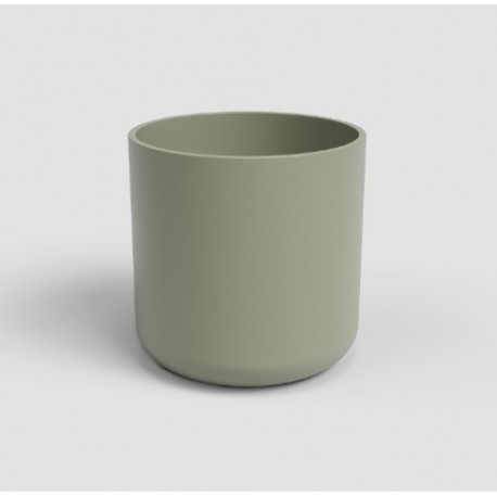 Maceta cerámica 21cm Juno verde