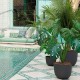 Maceta Havana natural volcán 30cm