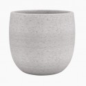 Maceta cerámica 25cm Hemera crema