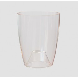 Maceta Fiji para orquídea transparente 12,5cm