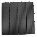 Tarima composite 30x30 22mm antracita