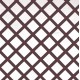 Celosía fija de PVC 1x2m 48mm marrón