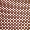 Celosía fija LOP 1x2m rombos 18mm marrón canela
