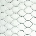Malla metálica hexagonal galvanizada 41mm 1x5m