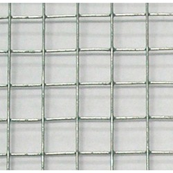Malla metálica cuadrada galvanizada 13mm 1x5m