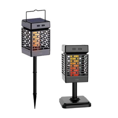 Lámpara solar recargable antimosquitos multiposiciones