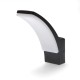 Aplique de pared led 12w Winni negro
