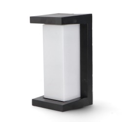 Aplique de pared led 10w Metse negro