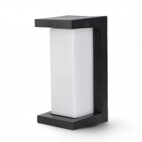 Aplique de pared led 10w Metse negro