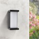 Aplique de pared led 10w Metse negro